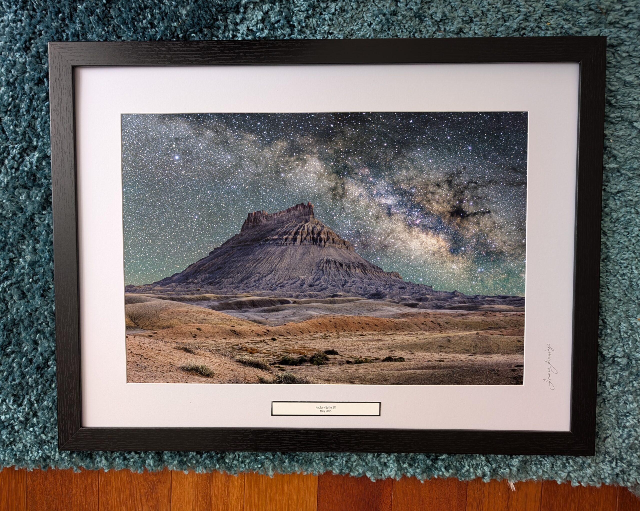 Framed 13x19 Photographs with label and signed by the photographer - Image 2